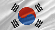 كوريا الجنوبية flag