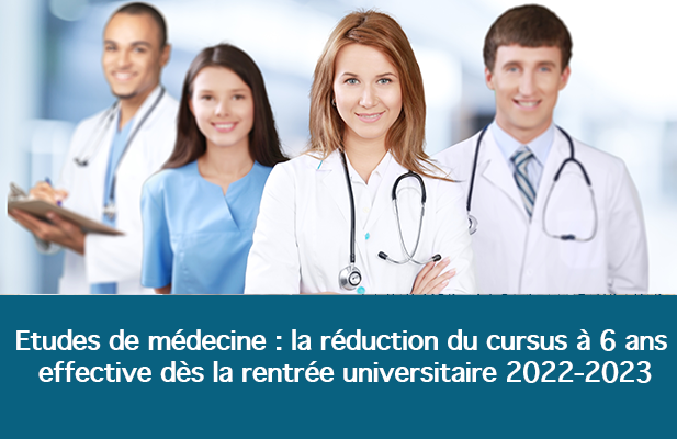 Les études de médecine : Quoi de neuf pour la rentrée universitaire 2022 - 2023